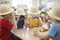 Safari Hats, Dress-Up Costume Hats for Kids Crafts & School Activities, 12 Pack